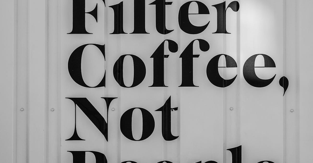 How to Choose the Right Font and Style for Home Signage